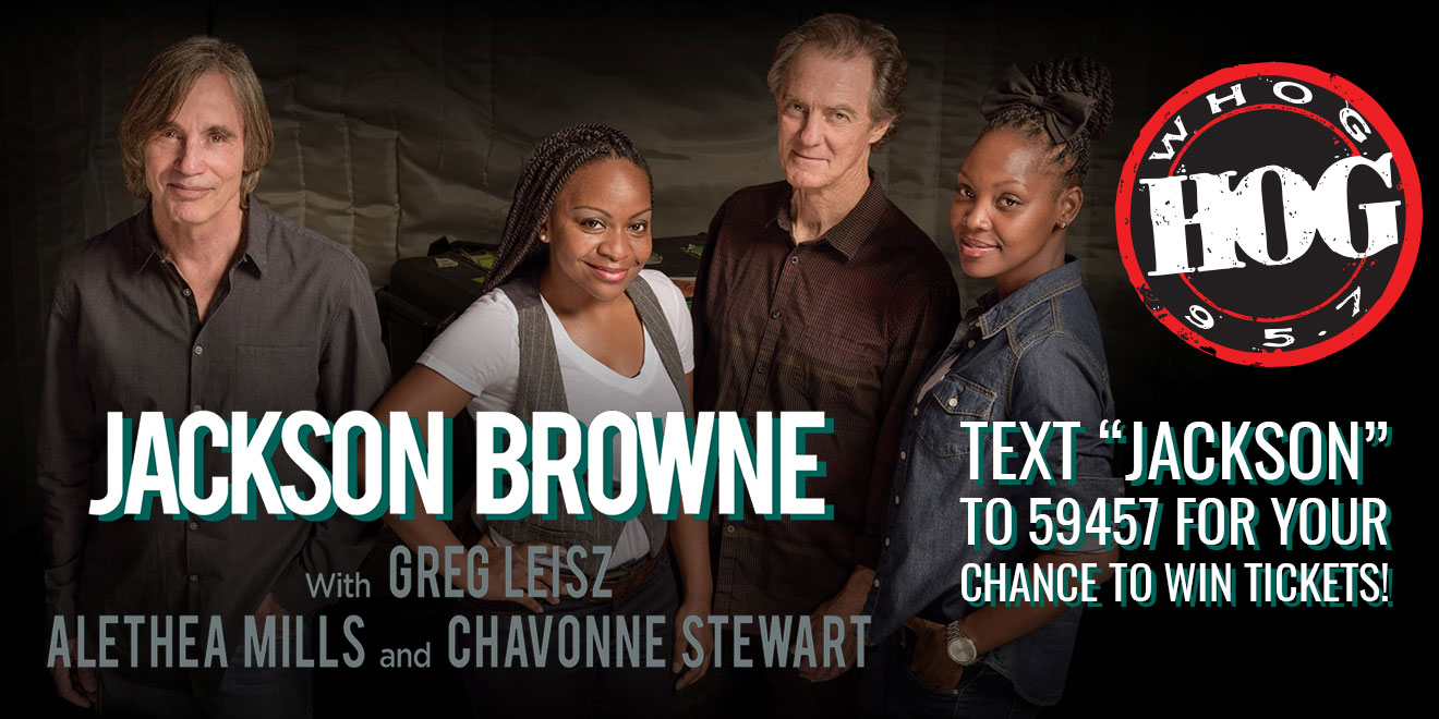 Text to win Jackson Browne tickets