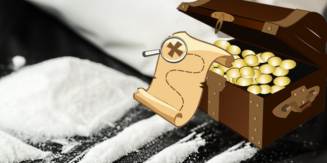 cocaine treasure hunt