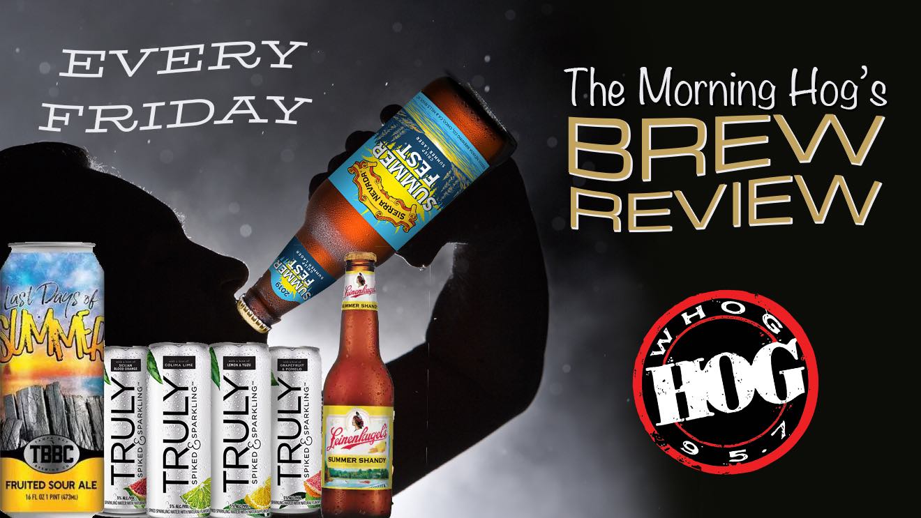 Morning Hog's Brew review Truly, Sierra Nevada, TBBC, and Leinenkugel