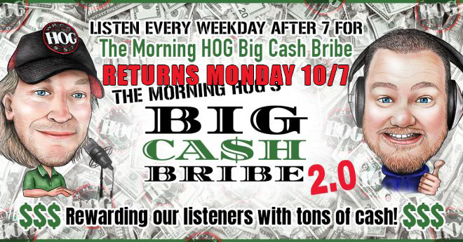 CASH BRIBE RETURNS 10.7