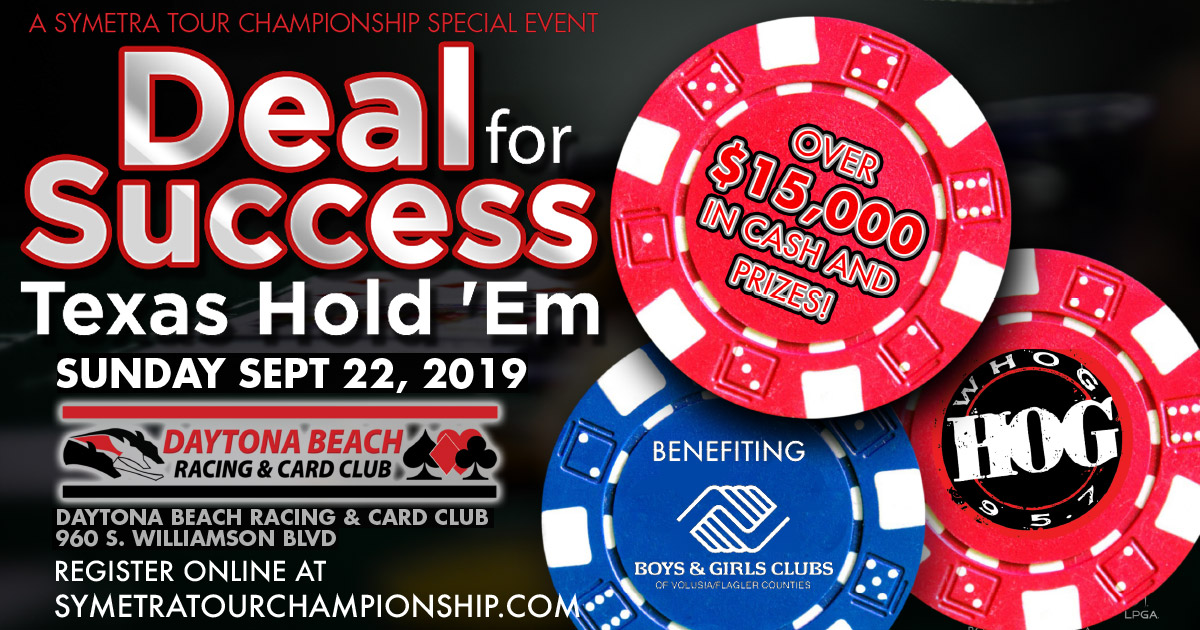 Symetra Tour Championship special event - deal for success texas hold 'em poker tournament