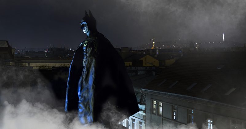 Dereck_Hard_Michael_Keaton_as_Batman_-_Little_Reality_2016