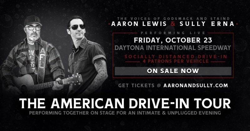 Aaron and Sully live drive-in concert