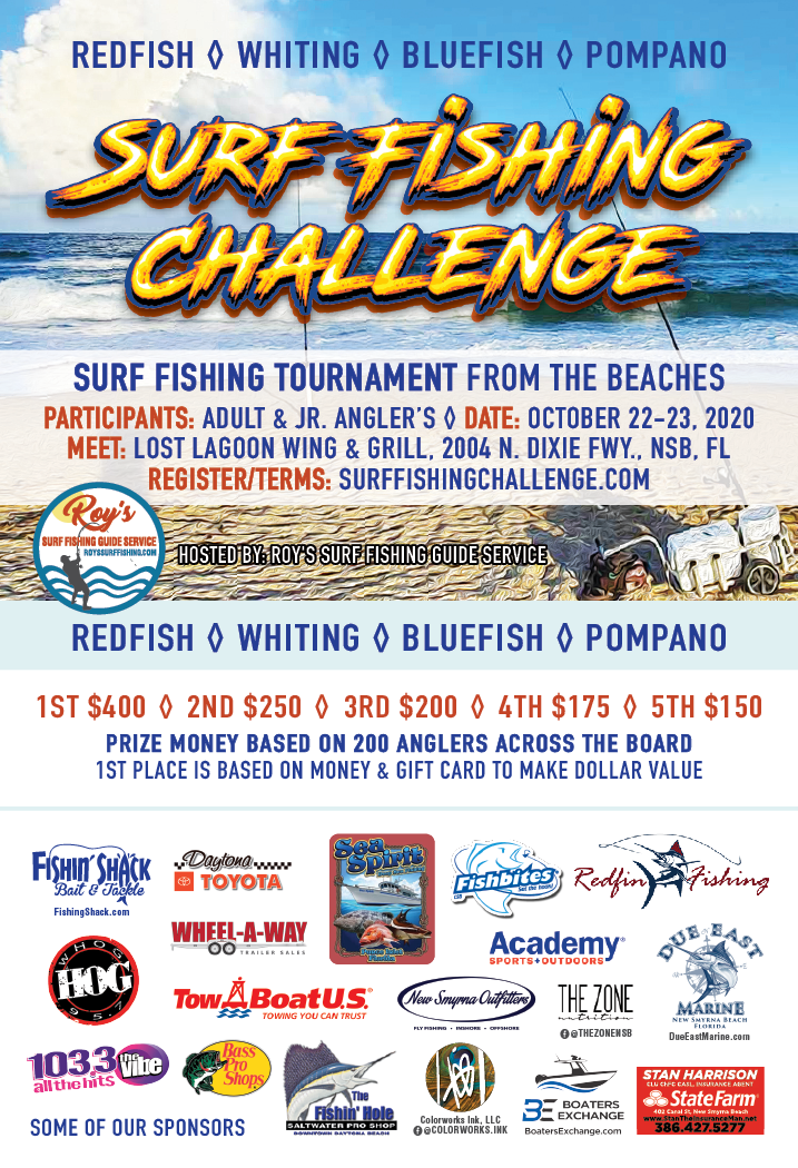 Surf Fishing Challenge Oct. 22-23 2021!